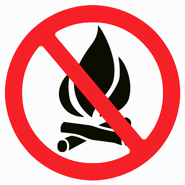 Fire Restrictions Symbol
